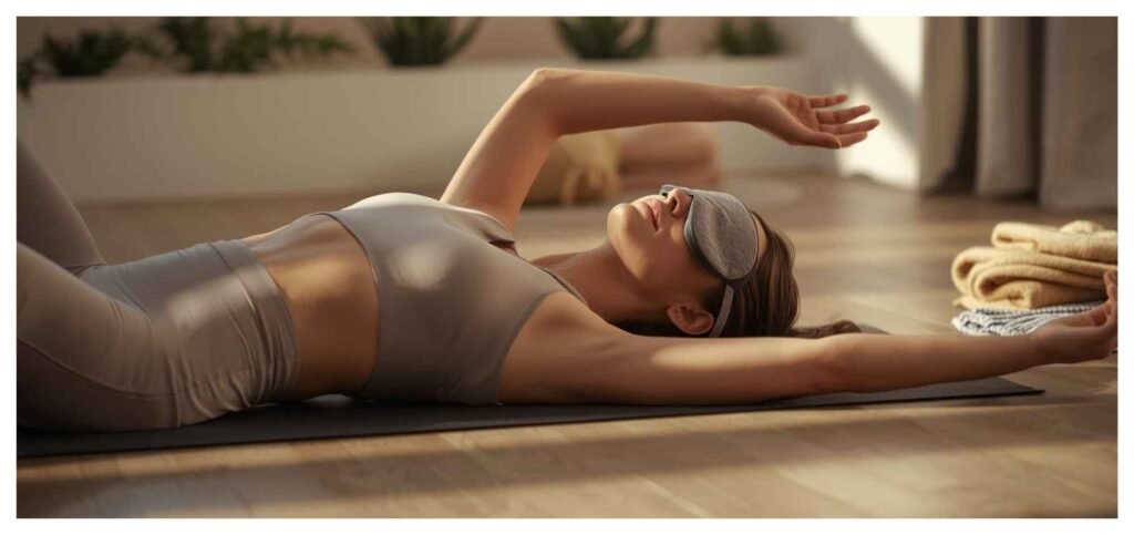 Manta Slaap Masker voor Meditatie