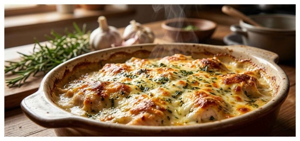 Koolhydraatarme Ovenschotel met Kip