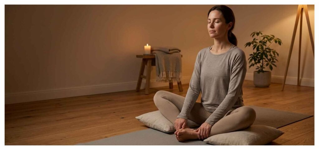 Yin yoga voor het slapen