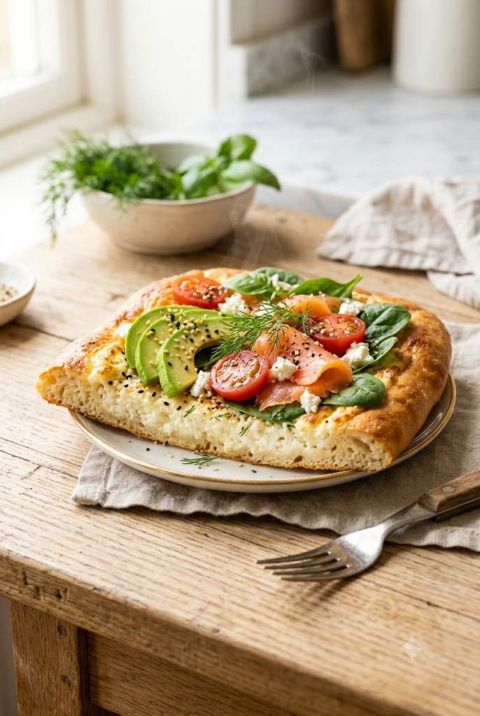 Cottage Cheese Flatbread