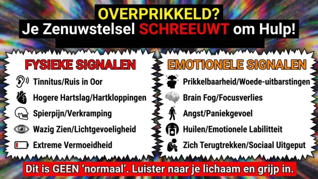 Overprikkeld Zenuwstelsel Kalmeren