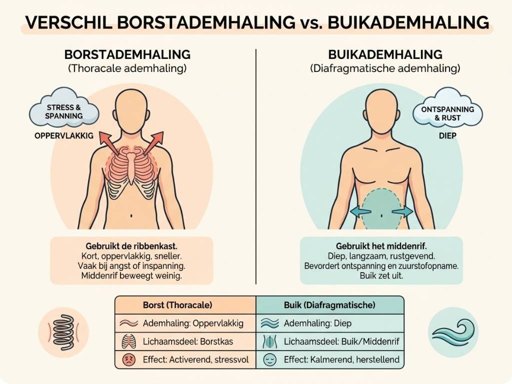 Ademhalingsoefeningen tegen Piekeren
