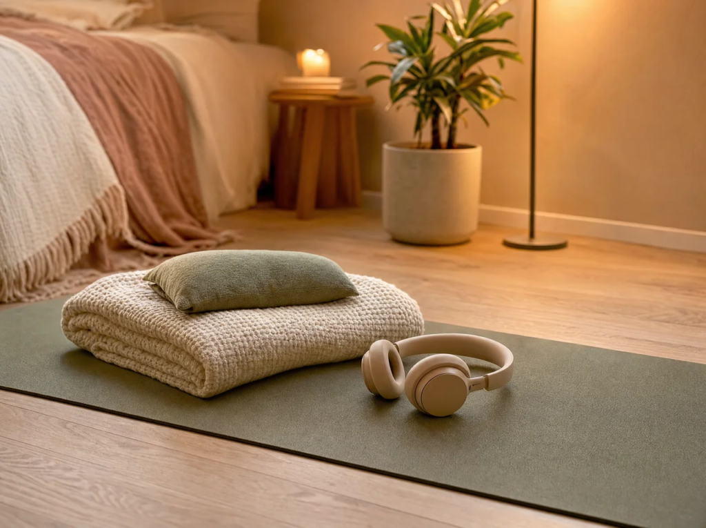 Yoga nidra bij overprikkeling