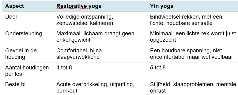 wat is restorative yoga