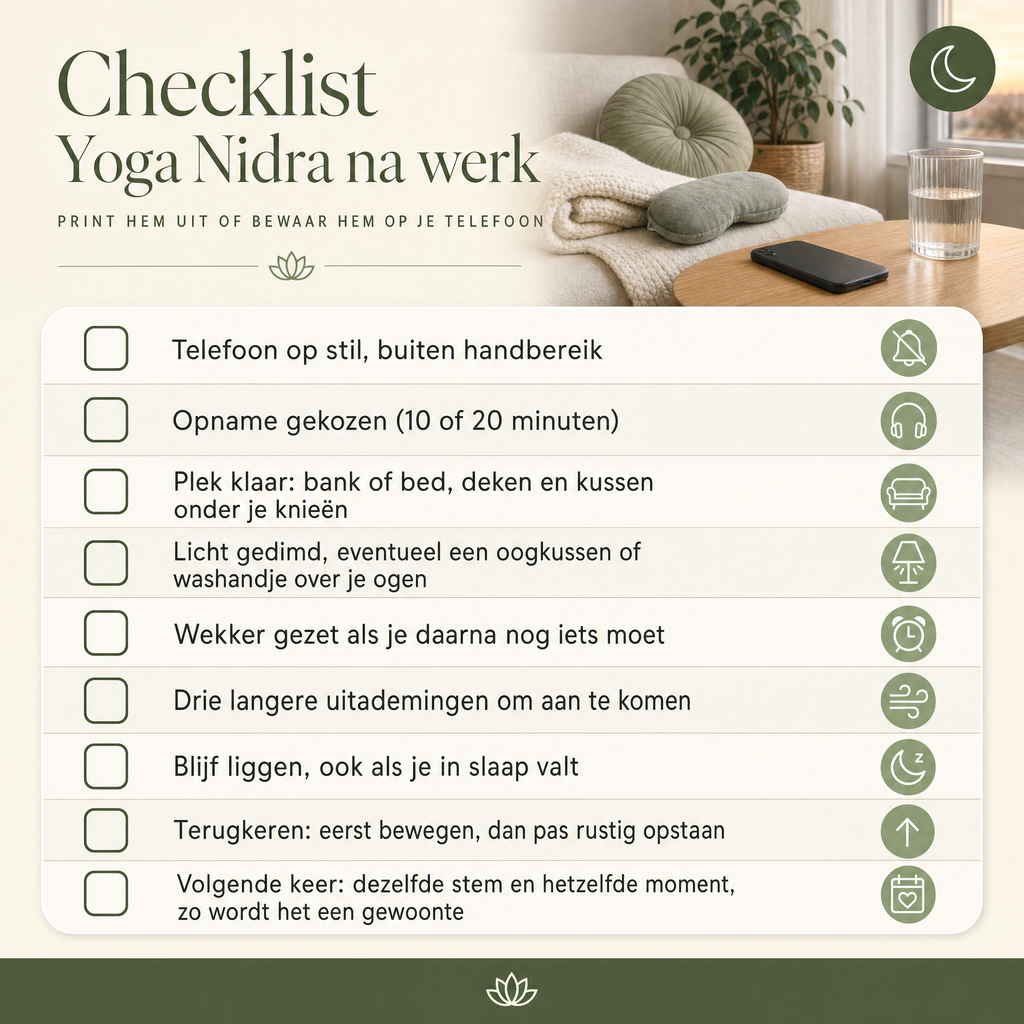 Overprikkeld na Werk